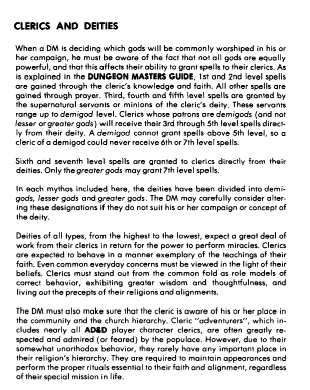 Deities &amp; Demigods 2